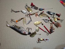 EGB MEPPS DAM Blinker Spinner Kunstköder Angelzubehör alt vintage Köder