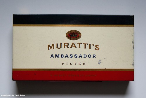 Alte blechdose muratti s - alte,