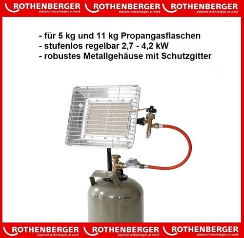Rothenberger propan regelbarer - propan,
