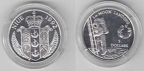 Dollar silber münze - 5,
