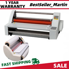 Profi Laminiergerät 13" V350 Papier Heiß-Kalt-Walzen-Laminiermaschine laminator