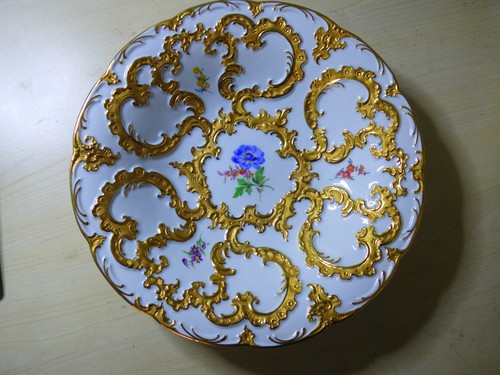Meissen prunkteller schale - meissen, prunkteller-schale