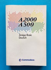 AMIGA 500 2000 Basic SCHOOL Handbuch SET oVp Commodore C64 Spiel COMPUTER 80 Box