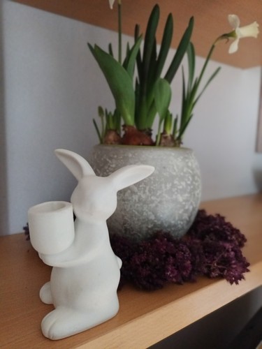 Deko osterhase porzellan - deko,