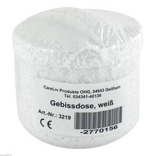 2x GEBISSDOSE mit Einsatz