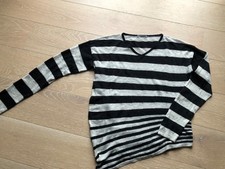 Pullover von STRENESSE BLUE, Gr. 40, Grau/Schwarz gestreift