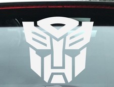 TRANSFORMERS 9x9 Aufkleber 2x