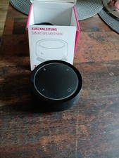 Telekom Smart Speaker Mini mit Magenta Sprachassistent -schwarz, gebraucht