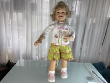 Künstlerpuppe  Pamela Erff Vinyl Puppe 84 cm. Top Zustand   