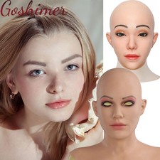 Realistic Silicone Female Mask