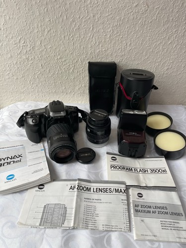 Minolta dynax 300si - minolta, zwei