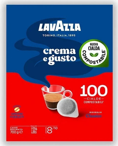 100x kaffeepads lavazza crema - kaffeepads,