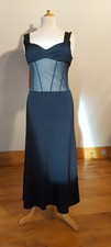 Maxi Kleid Zara Webstoff