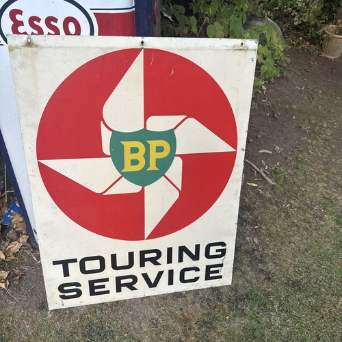 Emaille schild blechschild - bp, emaille-schild