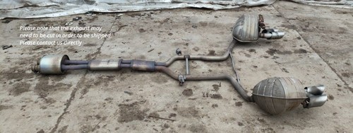 Auspuff schalldämpfer porsche - auspuff,