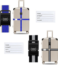 2 Stück Koffergurt mit