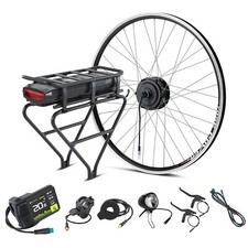 YOSE POWER E-bike Umbausatz 28" Frontmotor 36V 250W+36V13AH Akku+Farbbildschirm
