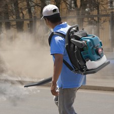 75,6cc Benzin Laubsauger