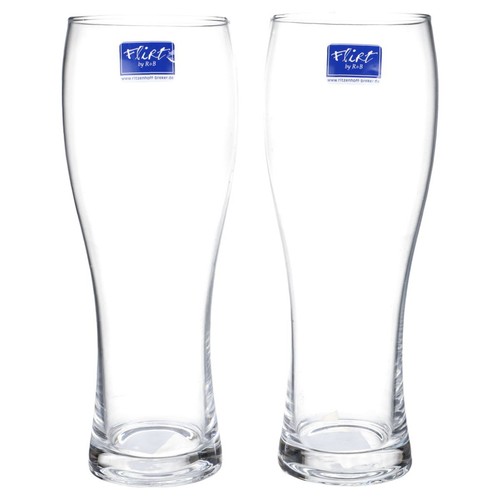 Weizenbierglas 2er set flirt - weizenbierglas, 2er-set