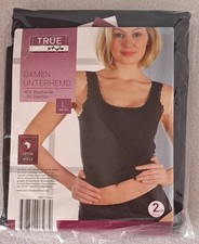 Unterhemd 2er Pack Spitze