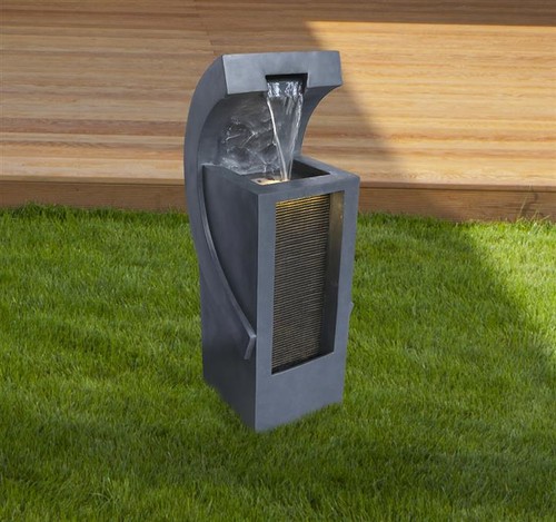 Zimmerbrunnen 100cm mit led - zimmerbrunnen,