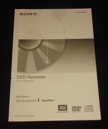 Bedienungsanleitung sony dvd - sony,
