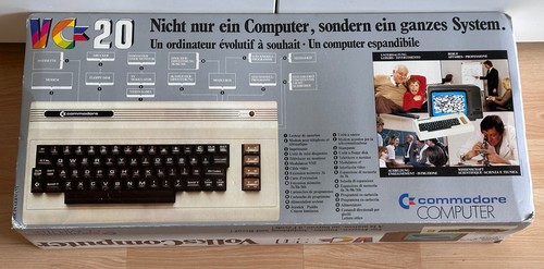 Commodore vc20 mit tasche - tasche, /