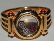 18k yellow gold chopard - 18k,