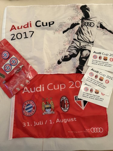Bayern fahne audi cup fan - bayern,