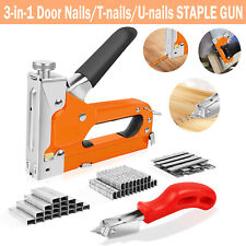 Handtacker DIY - 3 in 1 Tacker Für Holz Stoff Möbel Dachpappe - Tackerpistole