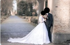 BRAUTKLEID HOCHZEITSKLEID Größe 36 - 40 Corsage