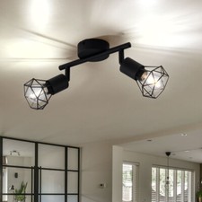 Decken Leuchte Käfig Spot