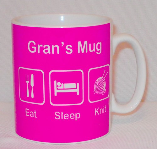 Eat sleep strickbecher - sleep,