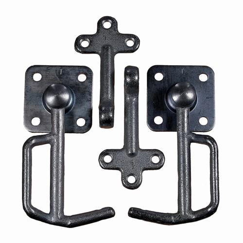 4tlg haken öse set gr - 4tlg,