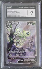 Pokémon Fusion Strike Celebi v FST 245/264 Fullart SAR Englisch NM CGC 9