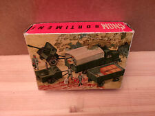 DDR Blechspielzeug MSB GNOM H3A NVA Set LKW, Hänger, Kanone und Feldküche in OVP