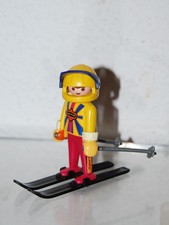 Playmobil Skifahrer skifahren Mann Winter