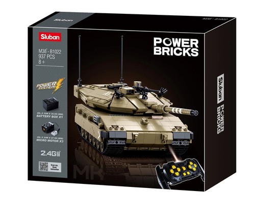 Sluban army m38 b1022 - army, rc