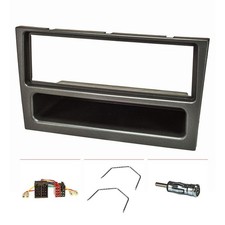 Radioblende Set passend für Opel Corsa C Combo Omega B Vectra C Meriva ISO Adapt