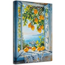 Leinwanddruck Zitronen