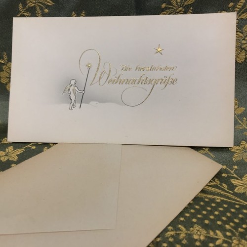 Weihnachtskarte mit umschlag - weihnachtskarte,