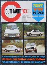 Gute Fahrt 10/70 Test VW K 70