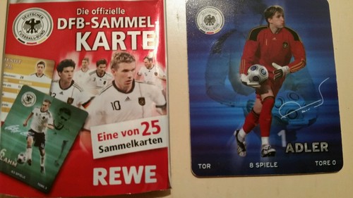 Rewe sammelkarte 1 - sammelkarte,