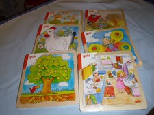  Schichtpuzzle, Holz-Puzzle in