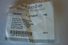 Miele Schalter Drucktastenschalter 40.011 2 polig Mnr. 1974470