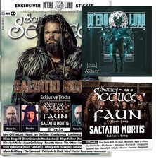 SONIC SEDUCER SEPTEMBER 09-2025 +CD+MERA-LUNA STICKER: Saltatio Mortis + Faun ..