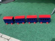 Vintage Spielzeug Zug Waggons