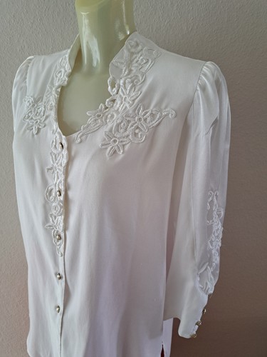 Bluse weiß feine - bluse,,
