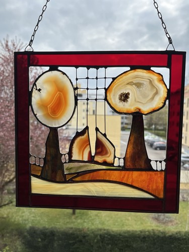 Fensterbild bleiverglast - fensterbild,