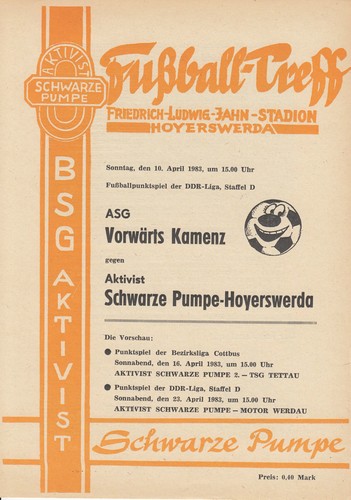 Ddr liga bsg aktivist - ddr-liga,